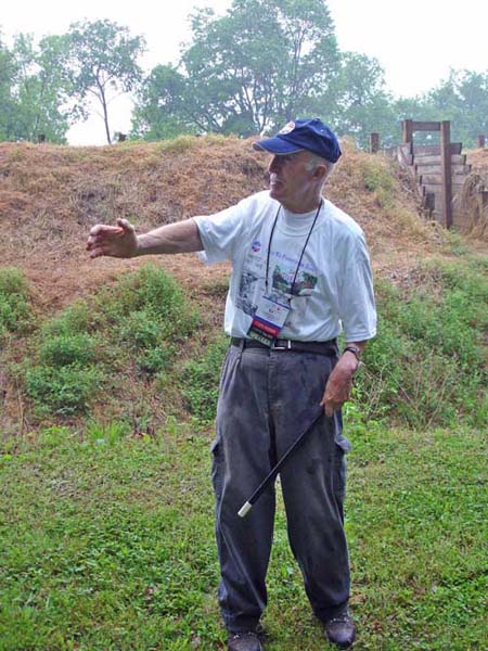Ed bearss at Ft Pillow
