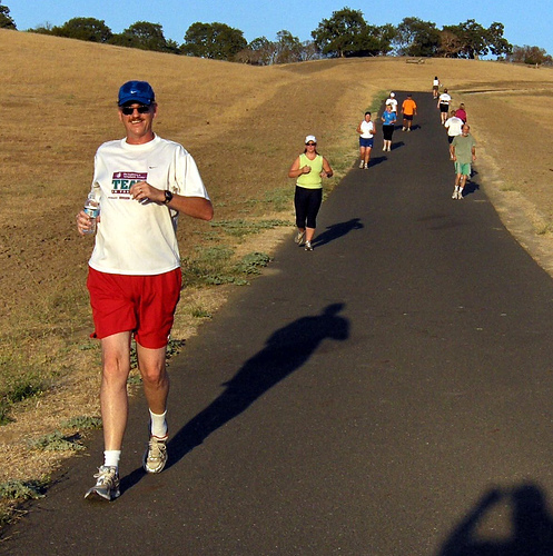 downhill running