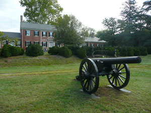 house and cannon